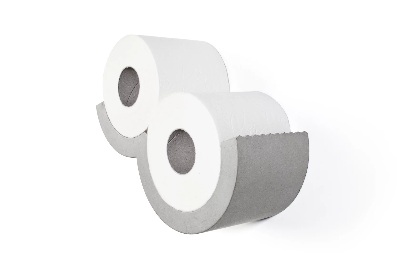 Flat backup toilet paper holder - Clou store_